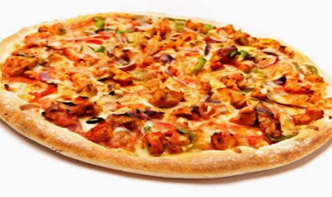 Butter Chicken Pizza