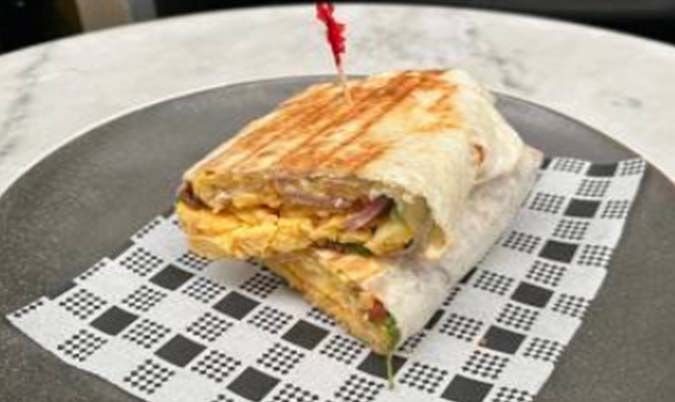 Toasted Breakfast Wrap