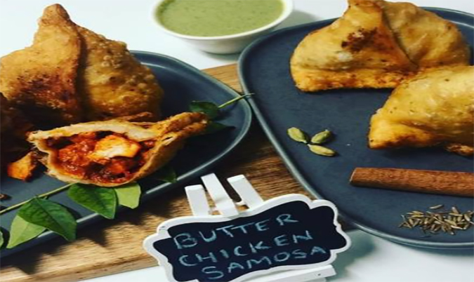 Butter Chicken Samosa