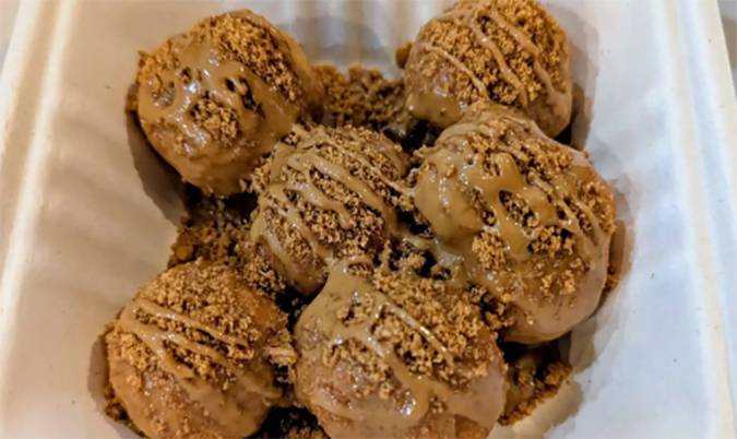 Kit Kat Lokmas (Greek Donuts)