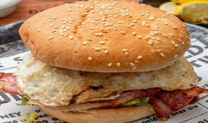 Bacon and Egg Burger