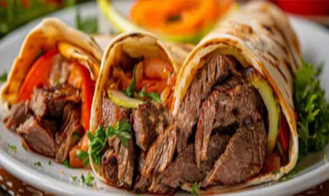 Beef Kebab Roll