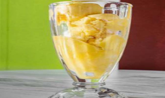 Mango sorbet