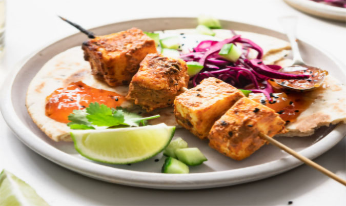 TANDOORI PANEER SKEWERS(GF)