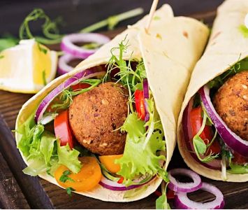 Falafel Kebab Roll