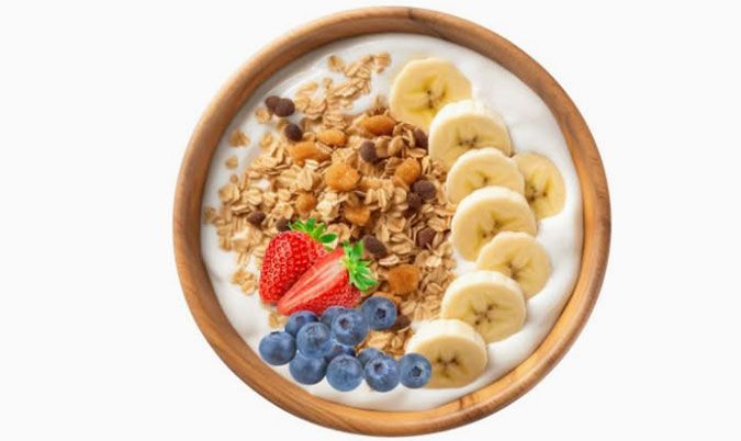 Muesli Bowl (with natural yoghurt & fruits)