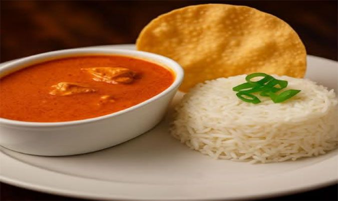 Butter Chicken and Rice