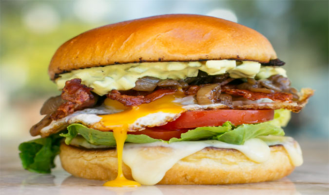 Bacon and Egg Burger
