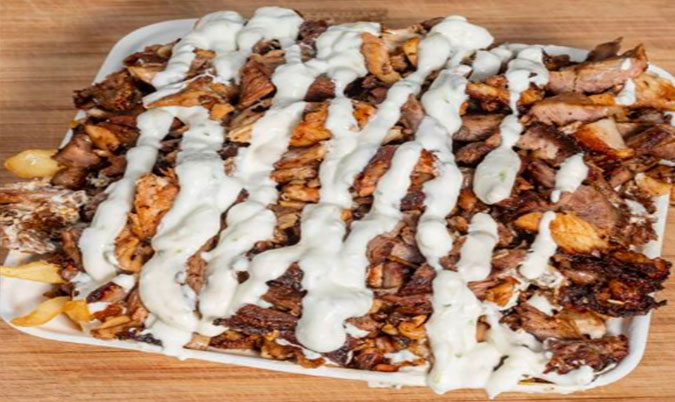 Gyros and Chips Meal