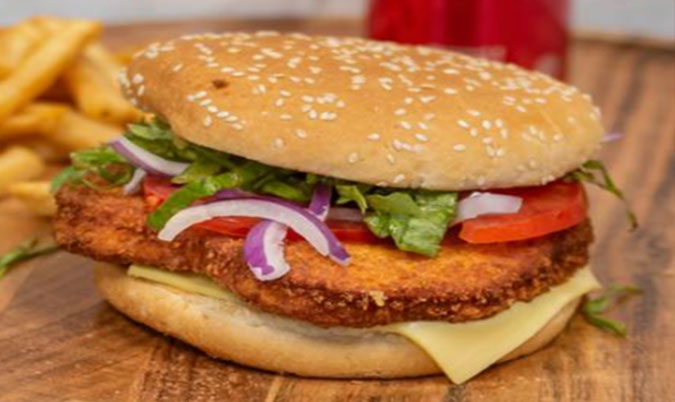 Chicken Schnitzel Burger