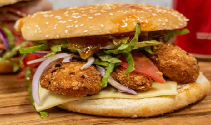 Sweet Chilli Tender Chicken Burger