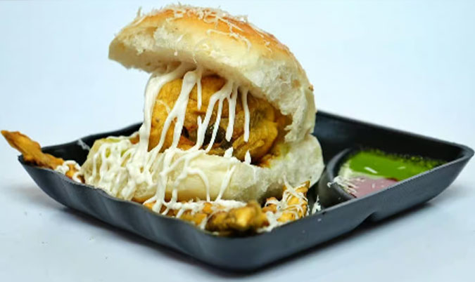Cheese Vadapav