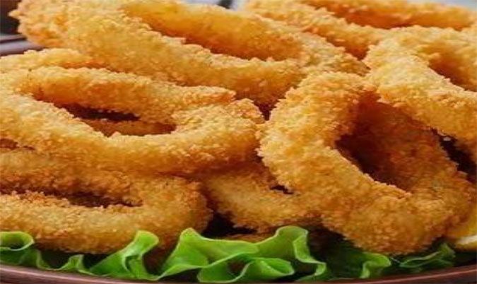 Crumbed Squid Rings