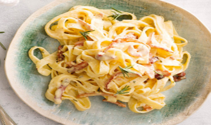 Carbonara Fettuccine