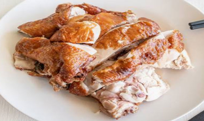 Deep Fried Crispy Skin Chicken