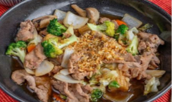 Oyster Sauce Stir Fried