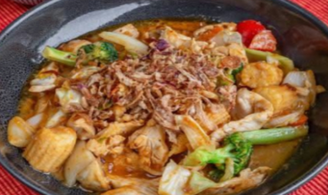 Peanut Sauce Stir Fried