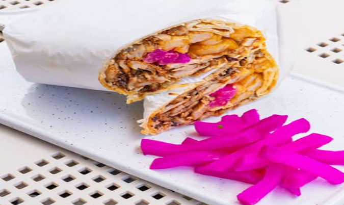 Chicken Shawarma Roll