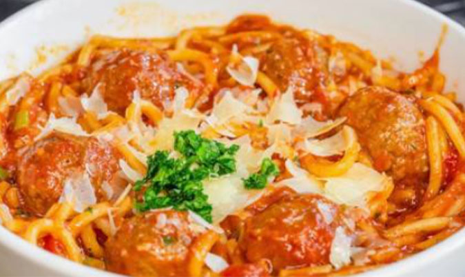 Meatball Sapagetti Pasta