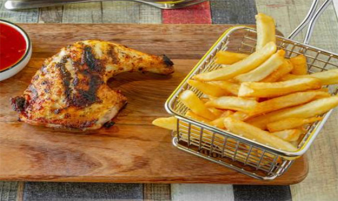 Quarter Peri Peri Chicken & Chips