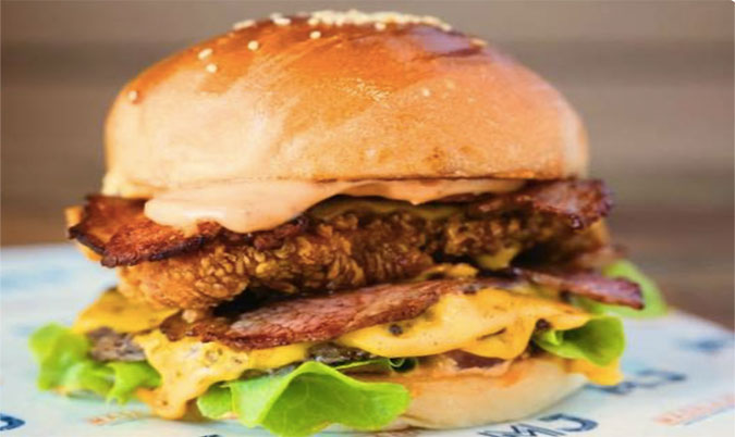 MOTHER CLUCKER BURGER
