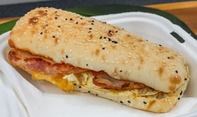 Bacon and Egg Panini