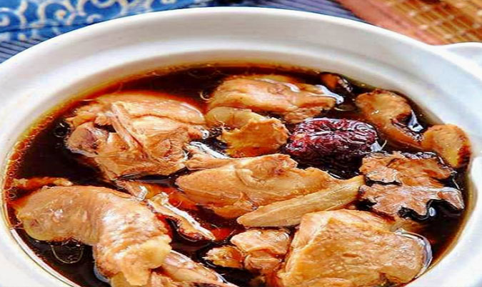 10 Herbal Chicken Soup with Rice