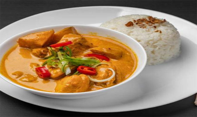 Curry Chicken Rice