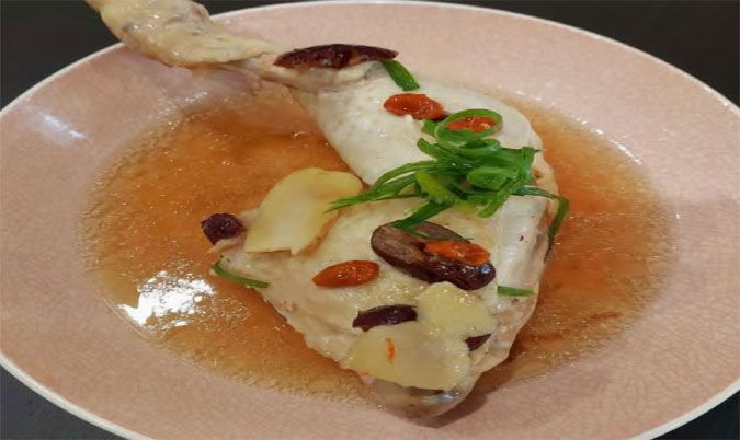 Home style Herbal Chicken with Rice