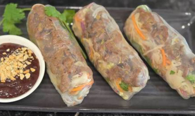 Rice Paper Rolls - Beef