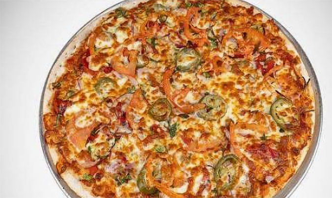 Indo Szechuan Pizza (V)