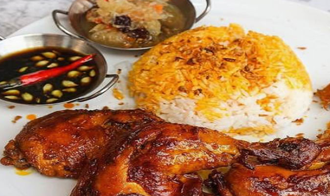 1/4 Chicken Inasal with rice