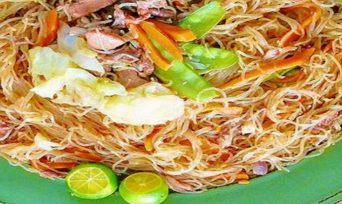 Pancit Bihon (May contain seafood)