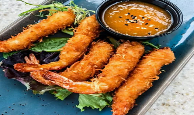 Crumbed Prawns
