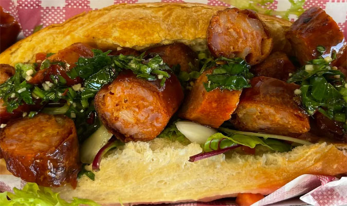 CHORIZO SAUSAGE ROLL