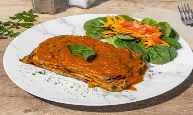Traditional Eggplant Parmigiana (V) (GF)