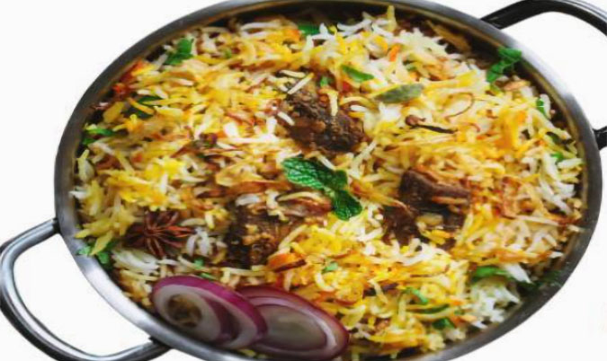 Goat Dum Biryani