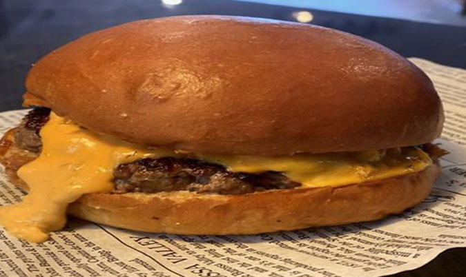 Stop Knock Cheese Burger