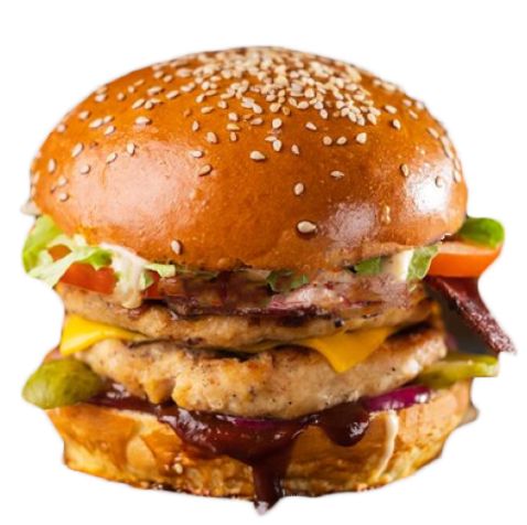 Double Decker Chicken Burger