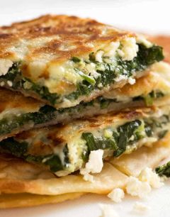 Chicken & Spinach Gozleme