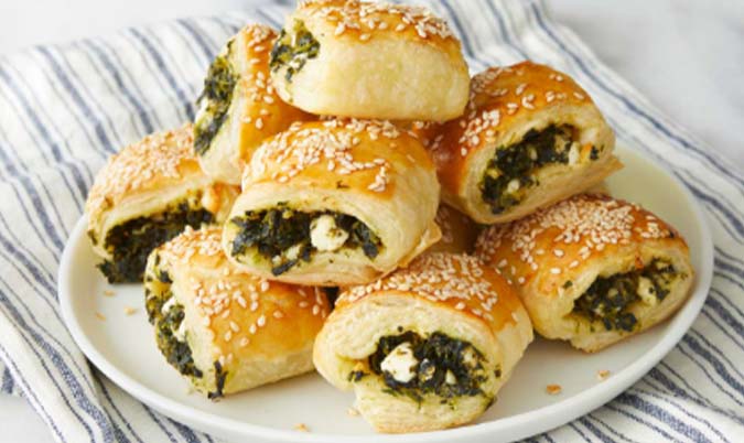 Spinnach and Feta Roll