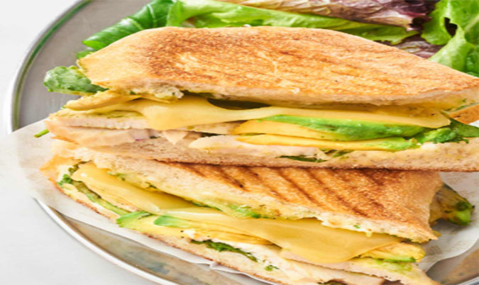 Chicken Avocado Turkish Panini