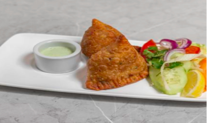 Vegetable Samosa (V)