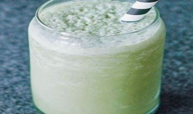 Blended Iced Green Tea Latte