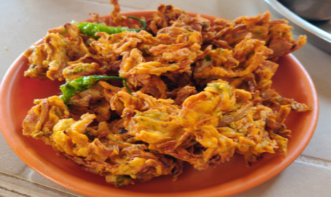 Onion Bhaji Pakora (V)