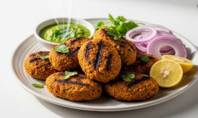 CHARCOAL SOYA KEBAB (Med) NF