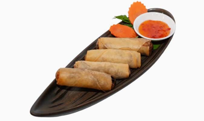 Vegetable Spring Rolls 4pcs
