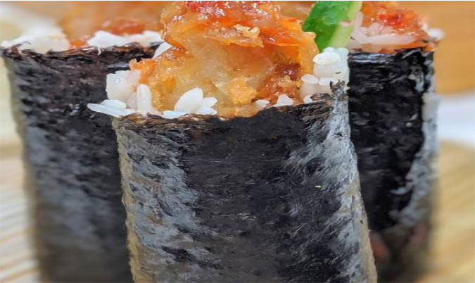 Sweet Chilli Chicken Sushi Roll