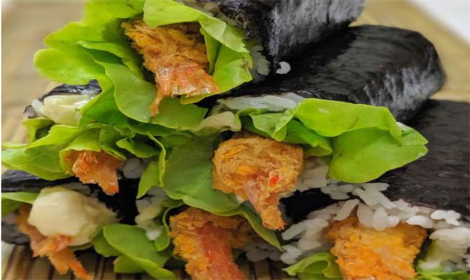 Tempura Prawn Sushi Roll