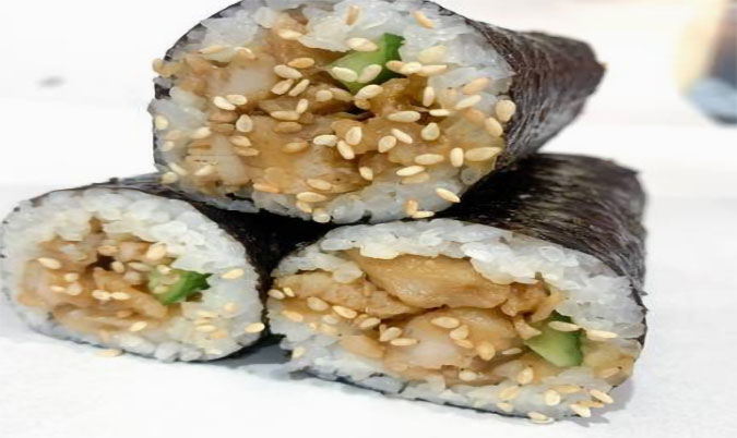 Honey Soy Chicken Sushi Roll-GF